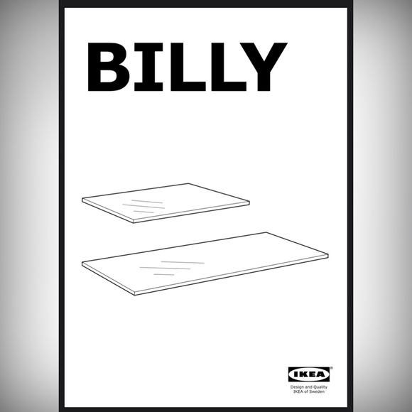 IKEA BILLY Glass Shelf, 14×10" - Picture 1 of 3